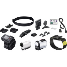 Экшн-камера Sony HDR-AZ1 с набором креплений